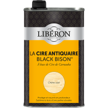 Cire antiquaire « black bison » liquide 1L - Chêne clair - LIBERON